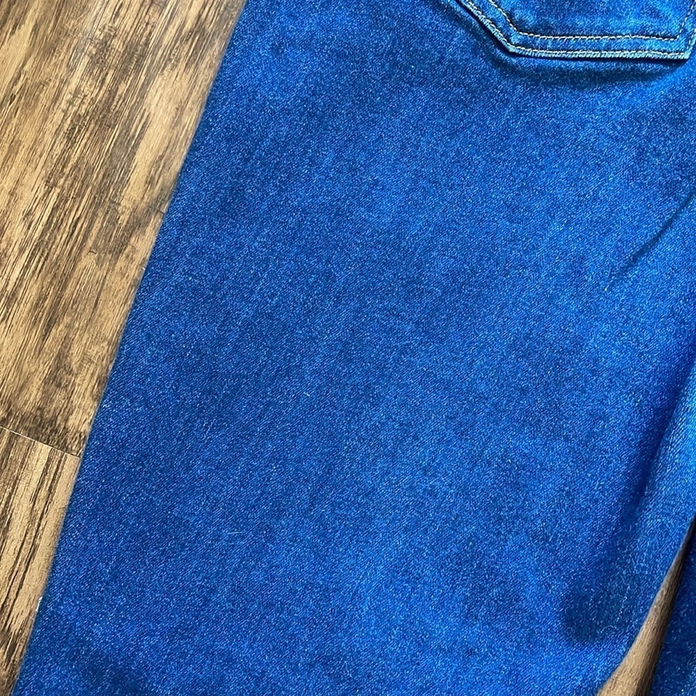 Like New Frank & Eileen Flannigan flare leg high waist raw hem denim jeans 30 - Picture 15 of 16